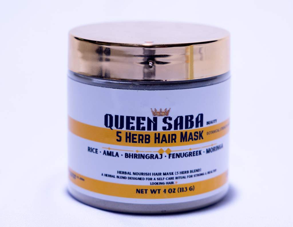 Herbal Hair Mask Powder, 5 Botanical Herbs for for Strength, Hair Growth & nourishing, Scalp Care.